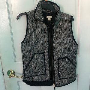 JCREW Herringbone Quilted Vest